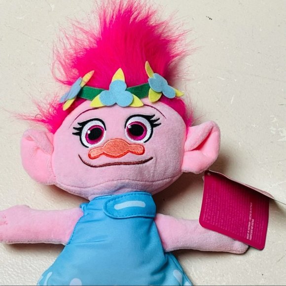 DJ Suki Trolls Dream Works 2015 NEW Pink Hair Kids Toy Present Gift NEW - Picture 2 of 8